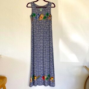 90s‎ Reyn Spooner seashell maxi